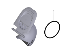 KÄRCHER Professional Ersatzteile Hochdruckreiniger Heisswasser AC-180EH John Deere  EU-I 1.071-631.0 Deckel kpl. Chem 1