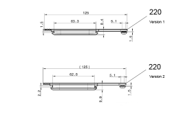 KÄRCHER Professional Ersatzteile Bodenreiniger BD 50/50 C Bp Pad Wet 1.127-029.0 Buerstenkopf Pad BD 50
