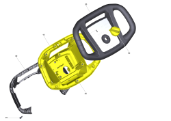 KÄRCHER Professional Ersatzteile Bodenreiniger BD 50/50C BpPack 80Ah + 850 straight 1.127-049.0 Bedienfeld B50 CS