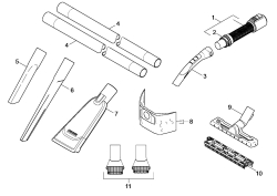 KÄRCHER Ersatzteile Nasstrockensauger WD 3 Car *EU-II 1.629-809.0 Zubehoer