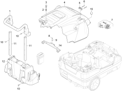 KÄRCHER Professional Ersatzteile Hochdruckreiniger Heisswasser HDS 9/17-4 C Farmer EU-I 1.174-233.0 Gehaeuse Oberteil