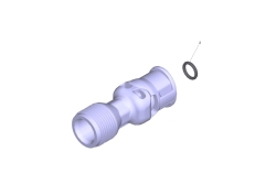 KÄRCHER Ersatzteile Hochdruckreiniger K 2 Classic *EU 1.600-979.0-A HD-Abgang kurz fuer Ersatz +O-Ring RV