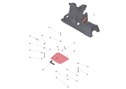 KÄRCHER Professional Ersatzteile Kehrmaschinen KM 125 Konfiguration 125/130 0 Frontteil kpl. KM 125-130