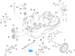 KÄRCHER Professional Ersatzteile Hochdruckreiniger Heisswasser HDS 9/18-4 MX EU-I 1.077-850.0 Gehaeuse Unterteil
