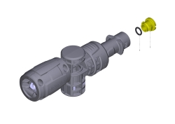 KÄRCHER Ersatzteile Hochdruckreiniger ETL K3 *EU (5.972-671.0) 1.676-000.0-AB VP 180 S, Vario Power Jet Short 360 degrees