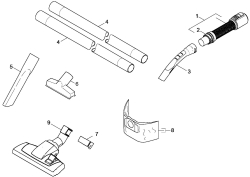 KÄRCHER Ersatzteile Nasstrockensauger WD 3 Premium Home *EU-II 1.629-850.0 Zubehoer