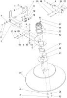 KÄRCHER Professional Ersatzteile Kehrmaschinen KM 130/300 RD Classic Boels EU  Seitenbesen 1.186-143.0