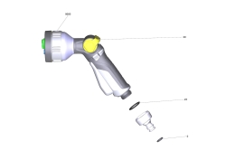 KÄRCHER Ersatzteile Bewässerungssystem Metall Multifunktions-Spritzpistole Premium 2.645-271.0 Metall Multifunktions-Spritzpistole Premium