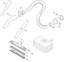 KÄRCHER Professional Ersatzteile Sauger NT 27/1 Me Adv  EU 1.428-114.0 Zubehoer
