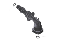 KÄRCHER Ersatzteile Hochdruckreiniger K 4 Power Control *EU 1.324-030.0-A HD-Abgang innen kpl. K4 FC