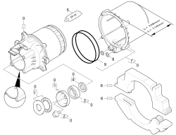 KÄRCHER Ersatzteile Hochdruckreiniger K 4 Premium Car & Home Wood *EU 1.180-323.0-A Motor