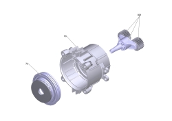 KÄRCHER Ersatzteile Hochdruckreiniger K 3 Full Control Car&Home T150 *EU 1.676-023.0-A Getriebe kpl. 6°12/4,02 RV upr. (INA)