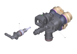 KÄRCHER Ersatzteile Hochdruckreiniger ETL K2 Modulrange Compact *EU (5.971-241.0) 1.673-100.0-AA Zylinderkopf nur fuer Ersatz