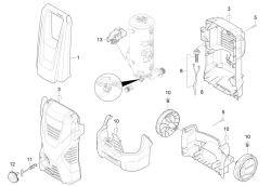 KÄRCHER Ersatzteile Hochdruckreiniger K 2 Car Home & Pipe *EU 1.673-236.0-A Gehaeuse