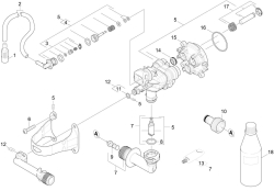 KÄRCHER Ersatzteile Hochdruckreiniger ETL K 2M T150 & Pipe *EU (5.974-451.0) 1.673-238.0-AA Pumpensatz