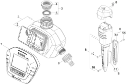 KÄRCHER Ersatzteile Bewässerungssystem ST 6 Duo Smart Home 2.645-285.0 Einzelteile