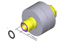KÄRCHER Professional Ersatzteile Hochdruckreiniger Kaltwasser FRV TR 30 ME 2.111-012.0 Lager kpl. nur fuer Ersatz