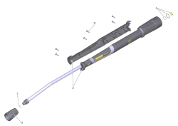 KÄRCHER Ersatzteile Hochdruckreiniger PRO HD 600 Plus *EU 1.520-993.0-B Strahlrohr TR 840 mm