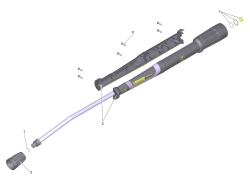 KÄRCHER Ersatzteile Hochdruckreiniger PRO HD 600 *EU 1.520-982.0-B Strahlrohr TR 840 mm