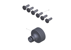 KÄRCHER Professional Ersatzteile Hochdruckreiniger Heisswasser HDS 2.3/12 C Ed 1.272-901.0 Set Anbauteile