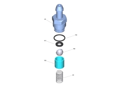 KÄRCHER Ersatzteile Hochdruckreiniger K 7.20MX-PLUS *EU 1.034-855.0-A Ersatzteilsatz Chemie