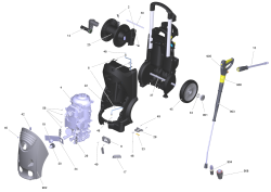 KÄRCHER Professional Ersatzteile Hochdruckreiniger Kaltwasser HD 9/20-4 MX Plus EU-I 1.524-927.0 ETL HD 9/20-4 MX Plus  *EU-I
