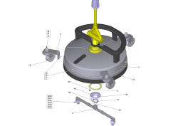KÄRCHER Professional Ersatzteile Hochdruckreiniger Kaltwasser FR TR 30 ME 2.111-013.0 ETL FR TR 30 me