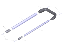 KÄRCHER Professional Ersatzteile Hochdruckreiniger Kaltwasser HD 4/11 C Bp Pack EU 1.520-925.0 Griff kpl.