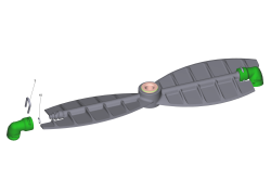 KÄRCHER Professional Ersatzteile Hochdruckreiniger Kaltwasser FR Classic 2.643-006.0 Rotor kpl. T 400