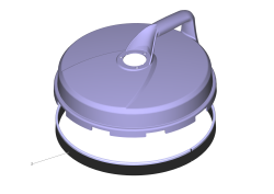 KÄRCHER Professional Ersatzteile Hochdruckreiniger Kaltwasser FR 30 2.642-997.0 Haube kpl. FR