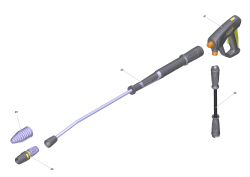 KÄRCHER Professional Ersatzteile Hochdruckreiniger Kaltwasser HD 6/12-4 C PLUS EU 1.150-901.0 Zubehoer