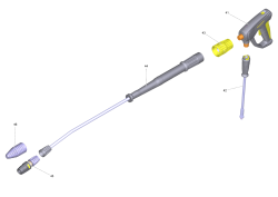 KÄRCHER Professional Ersatzteile Hochdruckreiniger Kaltwasser HD 7/18 CX Plus EU-I 1.151-908.0 Zubehoer