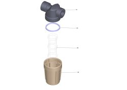 KÄRCHER Professional Ersatzteile Hochdruckreiniger Kaltwasser ABS Wasserfilter 2.638-270.0 Wasserfilter