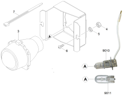 KÄRCHER Professional Ersatzteile Bodenreiniger B 250 R 1.480-231.2 ABS Arbeitsbeleuchtung B 250