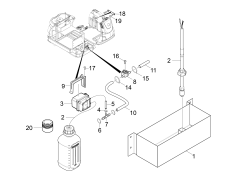 KÄRCHER Professional Ersatzteile Bodenreiniger B 250 R 1.480-231.2 ABS Dosierung RM B 250