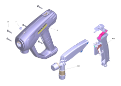 KÄRCHER Professional Ersatzteile Hochdruckreiniger Kaltwasser HD 2.3/14 C Ed Food 1.150-912.0 Foodpistole EH 155 EH 155