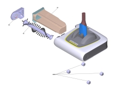 KÄRCHER Ersatzteile elektrische Kehrmaschine KB 5 *EU 1.258-050.0 Akkubesen Basic weiss