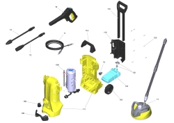 KÄRCHER Ersatzteile Hochdruckreiniger K 3 Full Control Home T350 *EU 1.602-607.0-A ETL K3 FC Home T350*EU