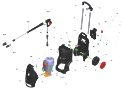 KÄRCHER Professional Ersatzteile Hochdruckreiniger Kaltwasser Wuerth HDR 160 Compact 1.514-152.0 ETL Würth HPC 1.6