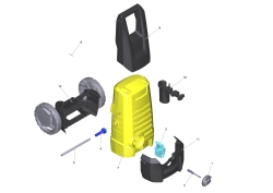 KÄRCHER Ersatzteile Hochdruckreiniger KHP 2 *EU 1.671-580.0-A Gehaeuse