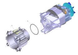 KÄRCHER Ersatzteile Hochdruckreiniger Pumpenset K3 Follow Me 2.204-069.0-A Getriebe mit Motor K3 *follow me