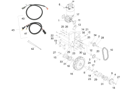 KÄRCHER Professional Ersatzteile Sauger CV 60/2 RS Bp Pack 1.011-028.0 Antrieb