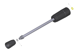KÄRCHER Professional Ersatzteile Hochdruckreiniger Kaltwasser Strahlrohr TR 250 mm 4.112-027.0 Strahlrohr TR 250 mm