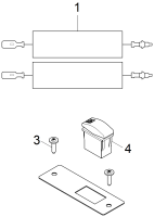 KÄRCHER Professional Ersatzteile Kehrmaschinen KM 105 0 Set Taster