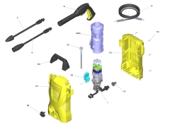 KÄRCHER Ersatzteile Hochdruckreiniger ETL K2.1XX *EU (2017) 1.673-100.0-BA ETL K2.1XX *EU (2017)