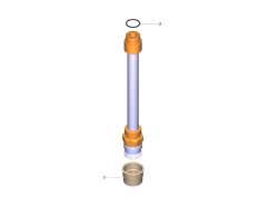 KÄRCHER Professional Ersatzteile Hochdruckreiniger Kaltwasser HD 25/15-4 Cage Plus EU-I 1.353-907.0 Ersatzteilsatz Adapter TR 30MPa