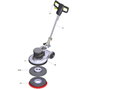 KÄRCHER Professional Ersatzteile Bodenreiniger BDS 43/180 C Classic 120V/60Hz 1.291-246.0 BDS 43/180 C Classic 120V/60Hz