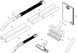 KÄRCHER Ersatzteile Nasstrockensauger WD 4 Premium Renovation *EU-I 1.348-170.0 Zubehoer