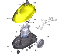 KÄRCHER Ersatzteile Dampfreiniger KST 2 *EU 1.512-243.0 KST 2 *EU