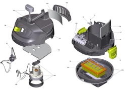 KÄRCHER Ersatzteile Trockensauger AD 4 PREMIUM *EU-II 1.629-731.0 AD 4 PREMIUM *EU-II
